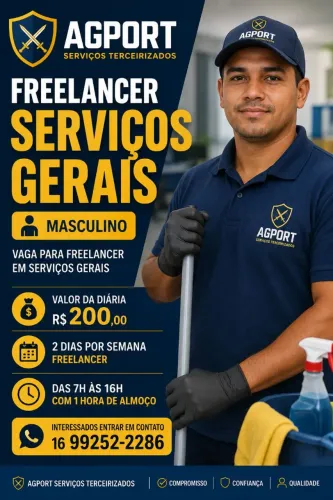 SERVIÇOS GERAIS MASCULINO