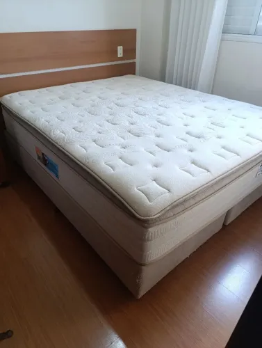Cama Box Queen com Colchão de Qualidade - Ótimo Custo-Benefício