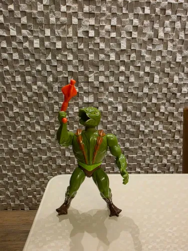 Boneco He Man Cobra Kan Mattel anos 80 completo