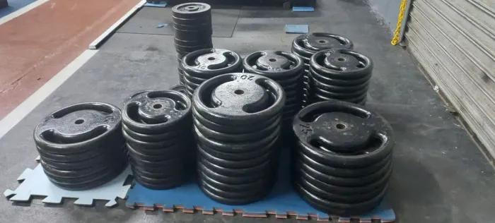 Anilhas musculação