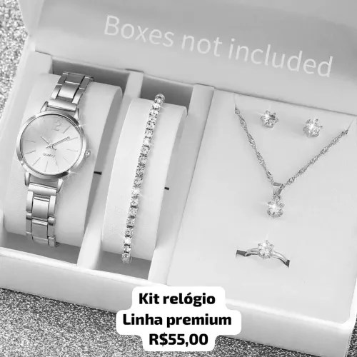 Kit de relógio linha luxo Premium