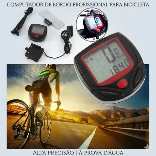 Velocímetro Computador de Bordo para Bicicleta LUATEK LK-004 (Novo na Caixa)