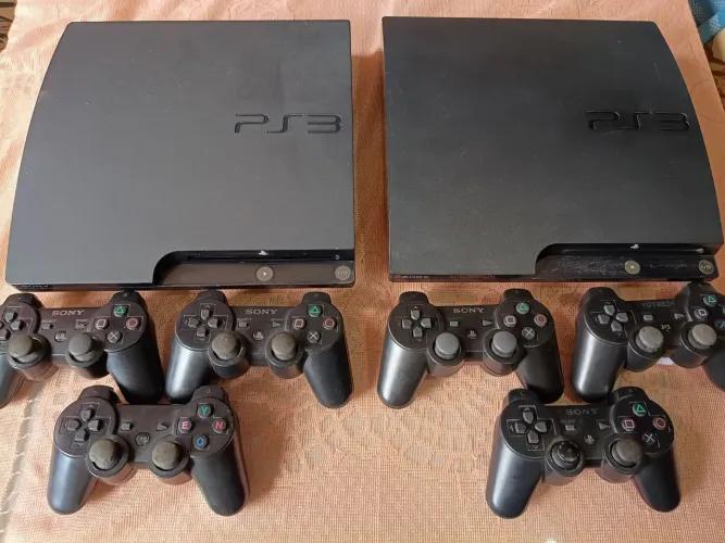 2 ps3 slim com defeito