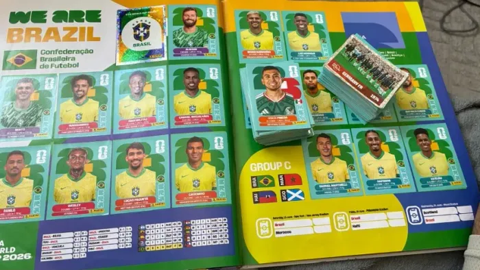 TROCA-SE FIGURINHA ALBUM COPA 2026 (CROMO)