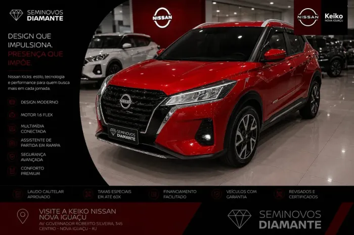Nissan Kicks Exclusive 1.6 16V Flex AUT 2023