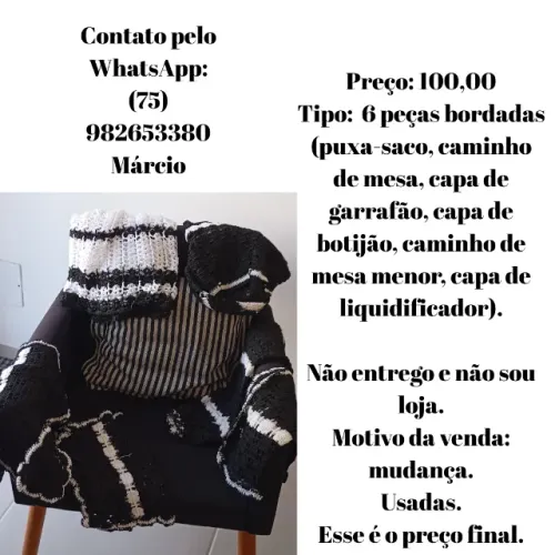 CAPAS DE ELETRODOMÉSTICOS EM CROCHÊ