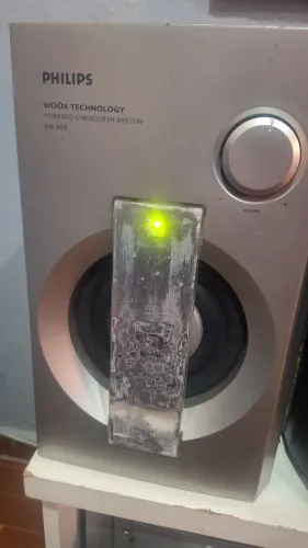 Subwoofer philips ativo sw 986