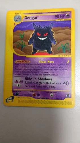 Carta TCG pokémon Gengar 