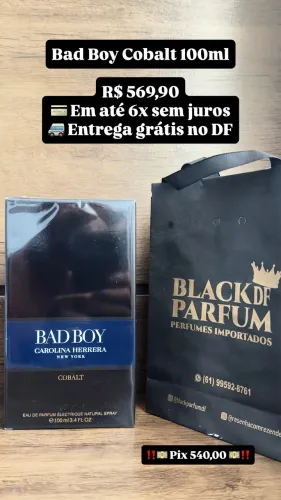 Bad Boy Cobalt 100ml