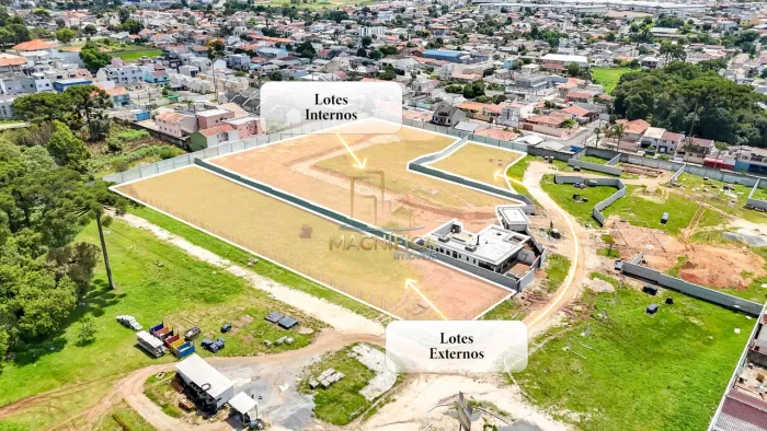 Terreno em Condomínio Novo no Pinherinho com 211,12m totais, Lazer Completo.