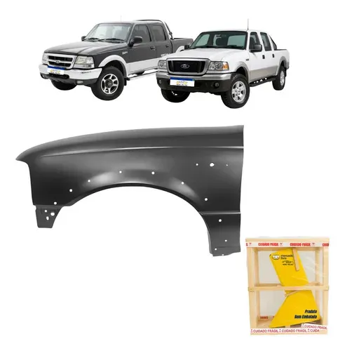 Paralama Ranger 2000 2005 2006 A 2009 Xlt C/furo Le