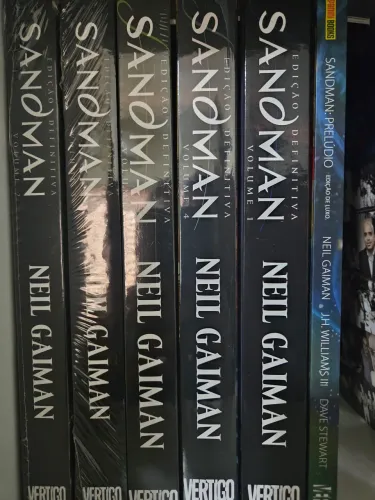 Coleção Sandman Edição Definitiva 5 vol + Prelúdio 