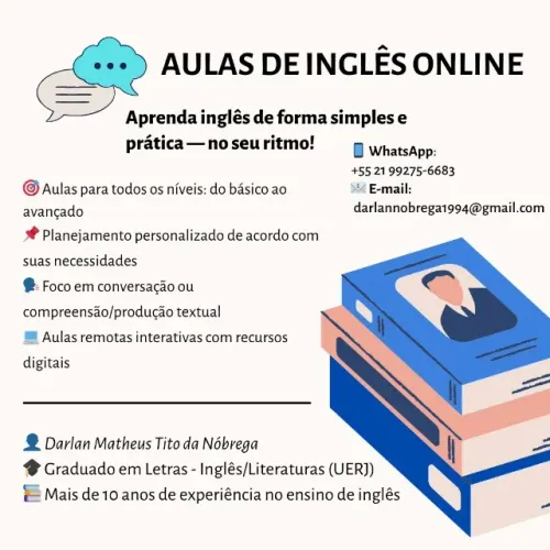 Aula de inglês online