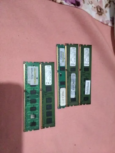 Lote 5 memórias pc3. 2 de 4gb e 3 de 2gb todas testadas