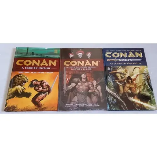 Conan: Torre do Elefante, Povo do Círculo e Joias de Gwahlur