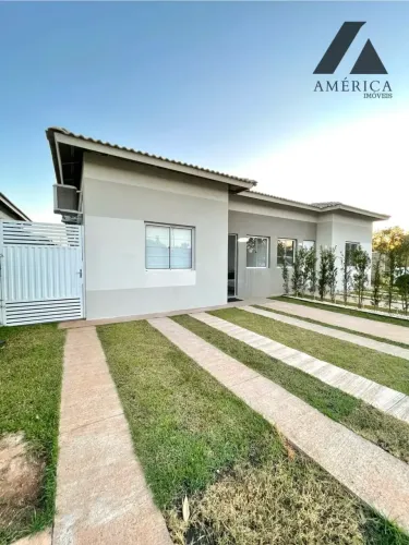 Vendo casa térrea em condomínio Origem do sol em Varzea grande - Porteira fechada