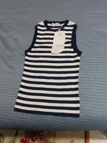 Regata tricot listrada
