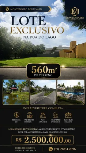 LOTE NO MONTENEGRO BOULEVARD 560m2