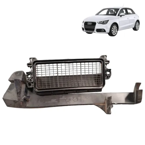 Acabamento Calha Agua Parabrisa  Audi A1 2012 Preto
