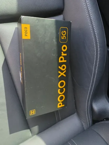 Celular Android Xiaomi NOVO SEM USO POCO X6 PRO 256GB 5G Dual Chip