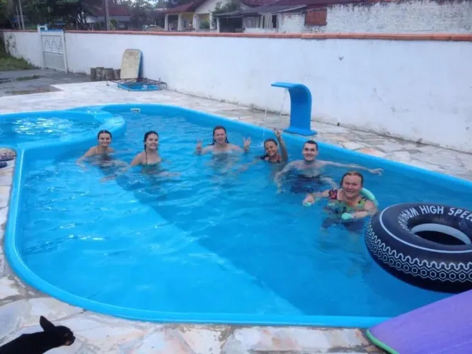 Casa de praia p/15 pessoas c/piscina