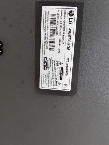 Vende se TV LG 48 polegadas com som mas sem imagem