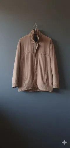 Jaqueta Masculina Casual Marrom / Caramelo Tamanho GG