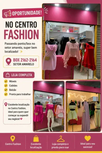 Vendo box no centro fashion Fortaleza