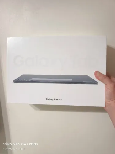Tab s10 plus. 12gb ram 512gb. Nota e garantia estendida. Não é o FE