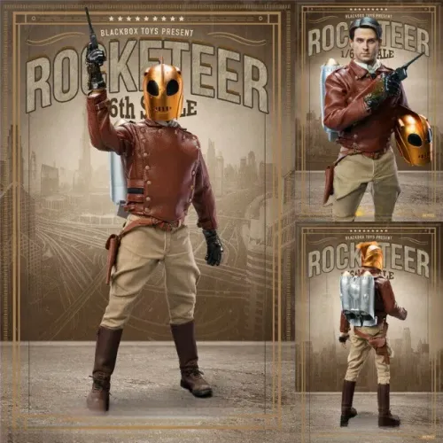 Boneco Rocketeer (The Rocketeer) Black Box 1/6 Luxo
