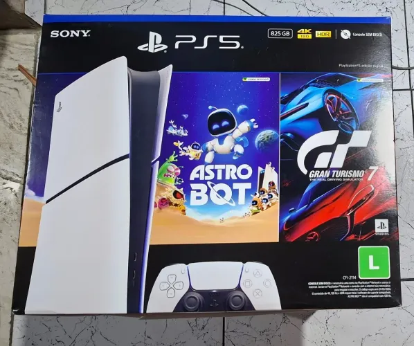 ps5 slim zero com hd de 1 tb junto (so venda)