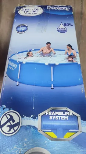 Piscina de vinil estruturada bestway 4,678L