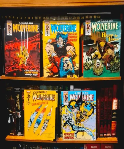 Hq A Saga do Wolverine - Lote