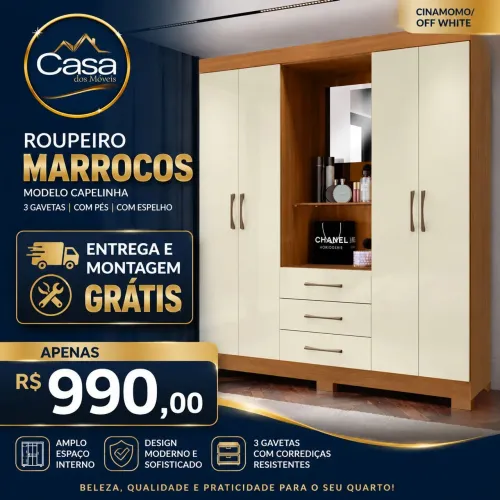 Guarda roupa Marrocos