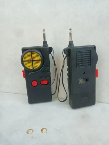 Brinquedo antigo walkie talquie Marine