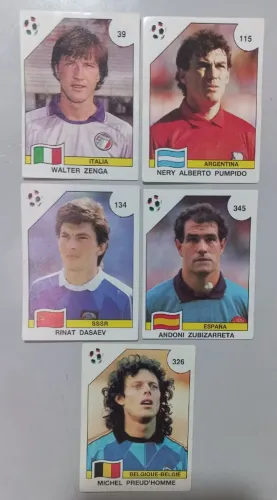 Figurinhas Copa do Mundo 1990