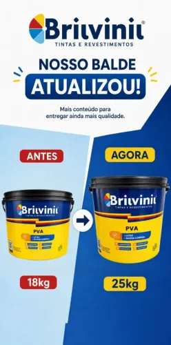 Massa corrida pva 25Kg Alto Rendimento $44,90