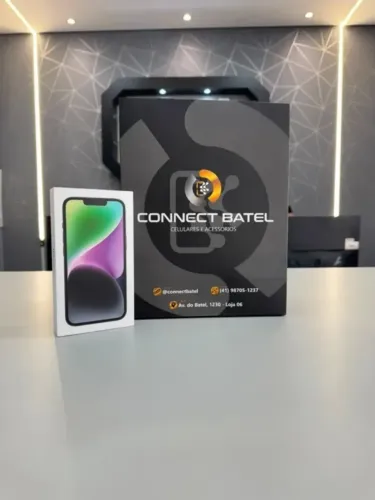 iPhone 14 Plus 128gb Preto ( Aceitamos seu Usado ) Novo - Loja Física Batel