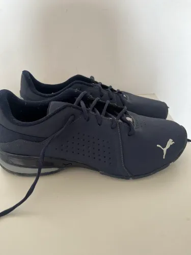 Tênis Puma Viz Runner BDP azul marinho