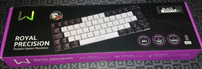 Teclado Gamer Mecânico Warrior Royal Precision ABNT2 - RGB Completo