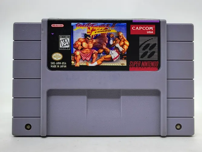 Street Fighter 2 Turbo original - Super Nintendo 