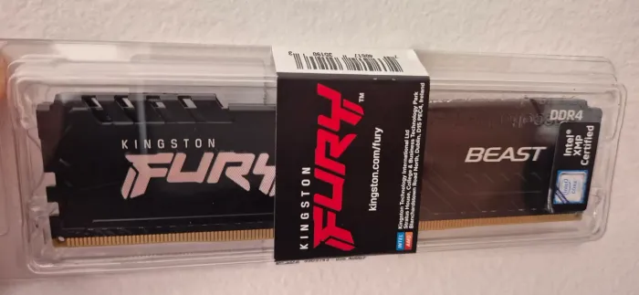 Ddr4 8gb 3200mhz cl16 kingston fury nova lacrada