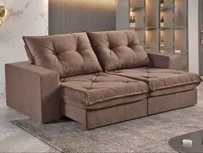 Sofá Reclinável 2,50cm - Promoção!