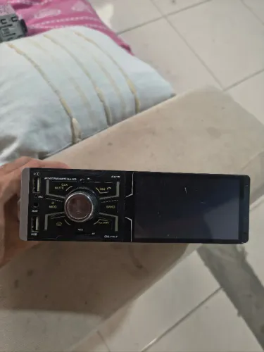 Central Multimídia MP5 Player 1 Din - Tela 4" Touch com Bluetooth