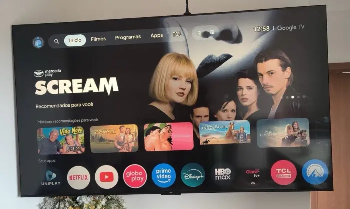 Smart TV TCL 75? 4K UHD ? Impecável!
