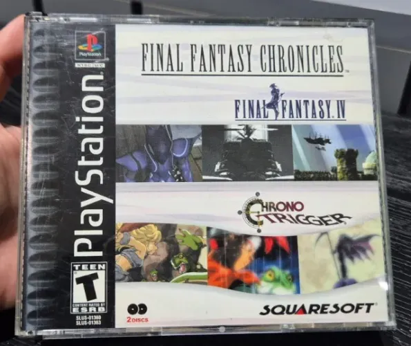 Final Fantasy Chronicles PS1 - Original Americano Black Label