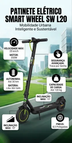 Patinete Elétrico à Pronta Entrega