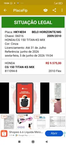 Vende - se cg 150 abaixo da fipe