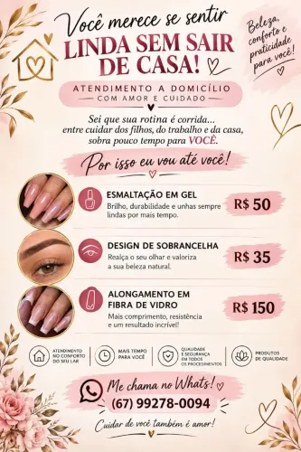 Nail Designer /Designer de Sobrancelhas