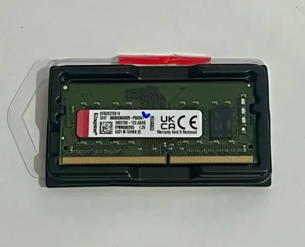 Memória RAM 16gb DDR4 Notebook 3200Mhz Kingston